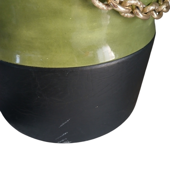 Vintage Mid Century Modern Ice Bucket Georges Briard Cover Gold Chain Ha… - Picture 9 of 12